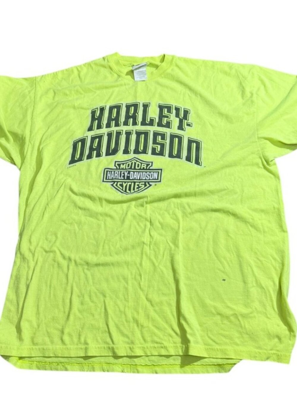 2012 Harley-Davidson Thunder Creekj Chattanooga Safety T-Shirt 2XL